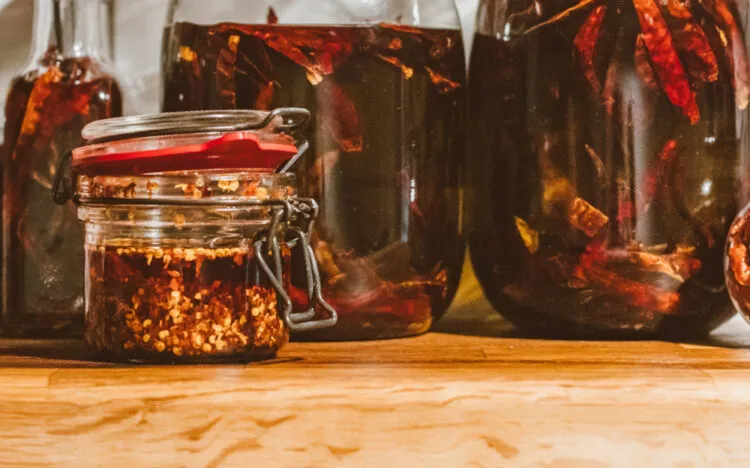 Das aromatische Chiliöl regt wunderbar den Stoffwechsel an.